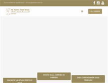 Tablet Screenshot of pilates.com.br