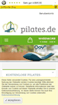 Mobile Screenshot of pilates.de